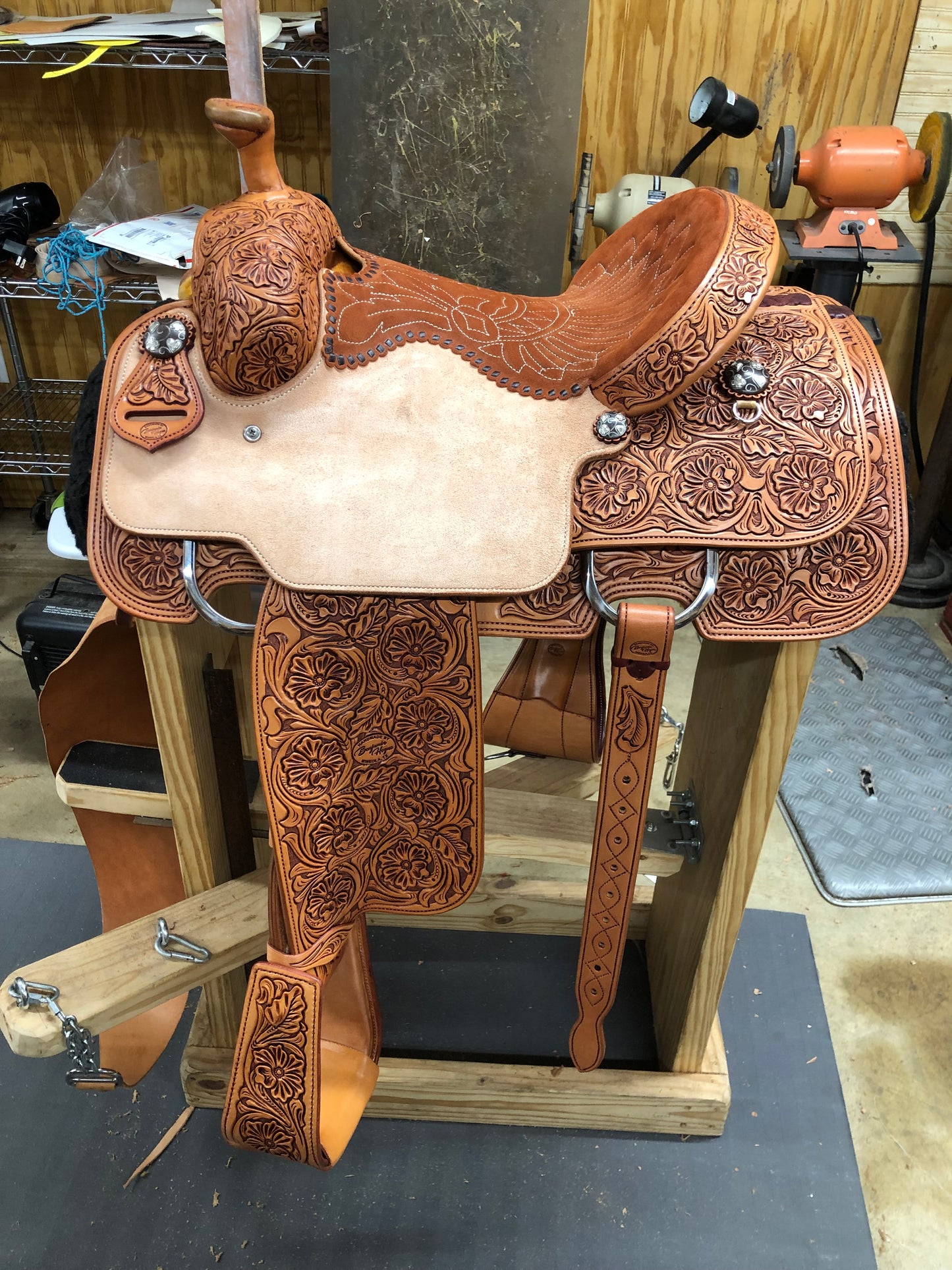 Calf Roping Saddle 14”