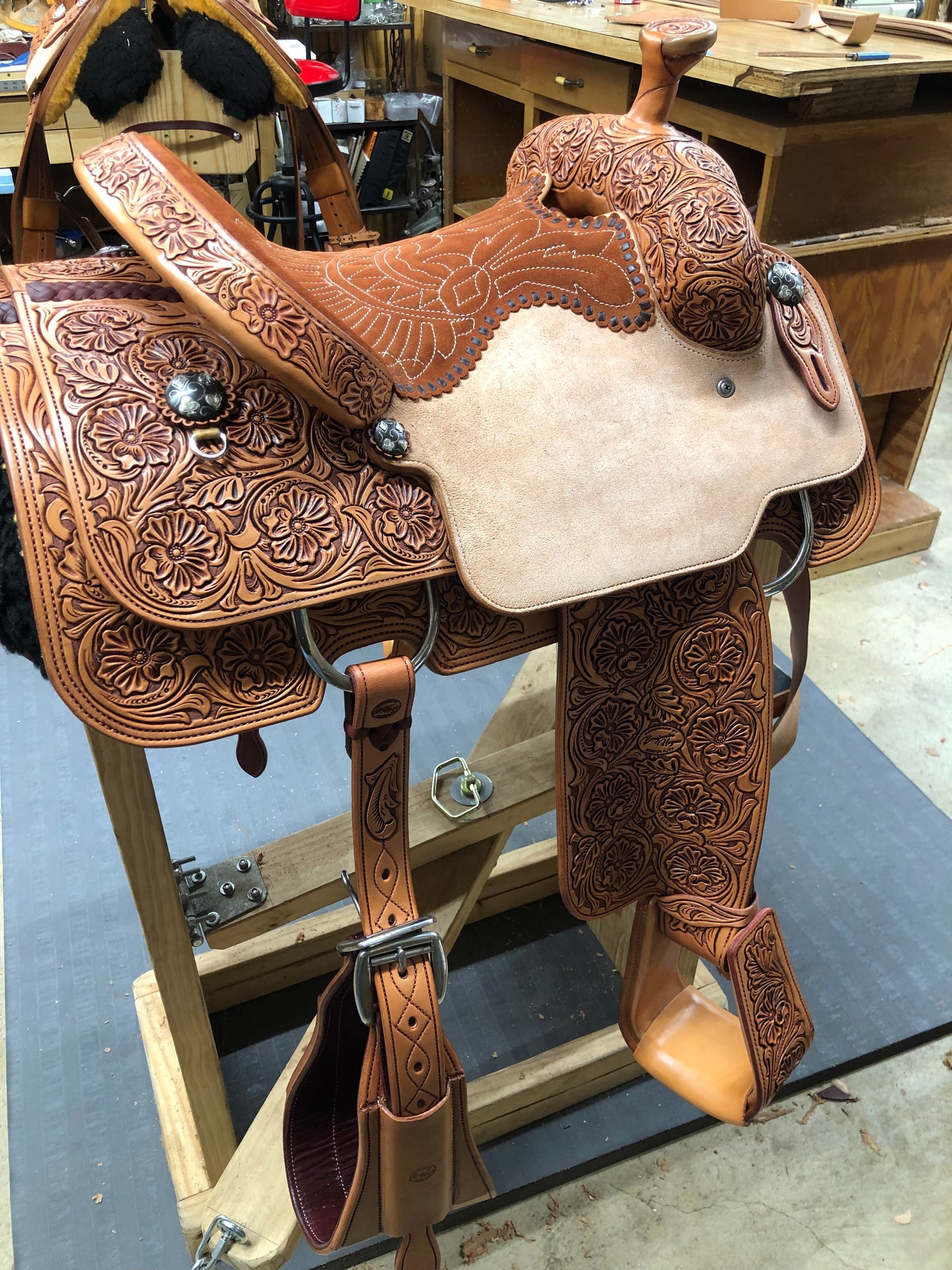 Calf Roping Saddle 14”